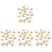 120 Pcs Christmas Tree Art Projects for Kids Kids Toys Wood Craft Material Unfinished Wood Playthings Woody Acorn Accessories Wooden Child