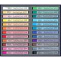 Gallery Semi-Hard Pastels Cardboard Box Set Of 24 - Assorted Colors