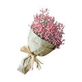 Ongmies Flowers Fake Plants Clearance Natural Dried Flower Home Decor Natural Dried Flower Full Stars Gypsophila Room Decor Pink