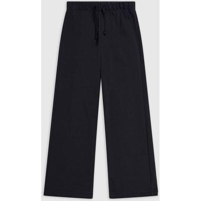 CHAMPION Kinder Sporthose Wide Leg Pants, Größe L in Schwarz