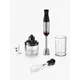 Bosch Series 6 ErgoMaster Pressure Controlled 3-in-1 Hand Blender with Ice Crusher & Chopper, Black