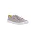 Women's Vita Ii Lace Up Sneaker by LAMO in Washed Grey (Size 9 M)