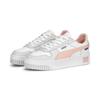Sneaker PUMA "CARINA STREET", Gr. 42, rosa (puma weiß, rose dust, feather gray), Leder, unifarben, sportlich, Schuhe