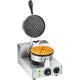 Royal Catering - Commercial Catering Electric Waffle Maker Machine Round Belgian Waffles 1300W
