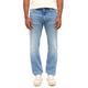 Straight-Jeans MUSTANG "Tramper Straight" Gr. 38, Länge 30, blau (medium middle 573) Herren Jeans Straight Fit