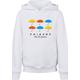 Hoodie F4NT4STIC "Kinder Friends Coloured Umbrellas with Basic Kids Hoody" Gr. 134/140, weiß (white) Mädchen Sweatshirts Sweatshirt