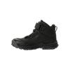 Wanderschuh JACK WOLFSKIN "CYROX TEXAPORE MID K", Kinder, Gr. UK 1 - EU 33, Normalschaft, schwarz, Hauptmaterial: Synthetic; ;Second Material: Textile; Futter: Texapore Core ;Sole: Rubber / EVA; 100% Rubber/ EVA, Schuhe
