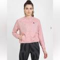 Adidas Jackets & Coats | Adidas Jacket Rad Ref Wind Jk Pink Printed Full Zip Small | Color: Pink | Size: S