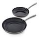 Morphy Richards Accents 24/28cm Frying Pans - Titanium