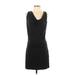 Tart Casual Dress - Sheath Cowl Neck Sleeveless: Black Solid Dresses - Women's Size Small