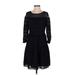Banana Republic Casual Dress - DropWaist: Black Dresses - Women's Size 2
