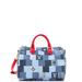 Louis Vuitton Bags | Louis Vuitton Speedy Bandouliere Bag Damier And Monogram Patchwork Denim 30 Blue | Color: Blue | Size: Os