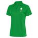 Women's Antigua Kelly Green Golden State Warriors Shamrock Tribute Polo