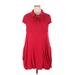 Kensie Casual Dress - A-Line: Red Solid Dresses - Women's Size 2X-Large