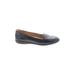 Naturalizer Flats: Slip On Wedge Work Black Solid Shoes - Women's Size 9 - Almond Toe