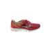 Saucony Sneakers: Red Color Block Shoes - Women's Size 9 1/2 - Almond Toe