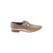 Franco Sarto Flats: Loafers Stacked Heel Classic Tan Solid Shoes - Women's Size 10 - Almond Toe