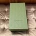 Gucci Storage & Organization | Gucci Shoe Box With Gucci Shoe Strings, Tissue Paper And Unused Gucci Envelope | Color: Green | Size: Os