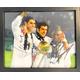 Real Madrid Players, Claude Makelele and Fernando Hierro, Hand Signed 10' inch x 8' inch Photo With Certificate Of Authenticity