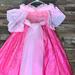 Disney Costumes | Girls Princess Aurora Sleeping Beauty Dress Costume | Size Us 5/6 | Color: Pink | Size: 5/6