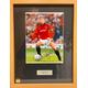 Nicky Butt, Manchester United Legend, Oak Framed (12' inch x 16' inch) Manchester United Photo - 100% Hand Signed By Nicky Butt