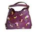 Coach Bags | Coach 37160 Edie 31 Shoulder Bag Lieya /Plum/Field Flora Leather Handbag | Color: Red | Size: Os