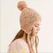 Free People Accessories | Free People Foxtrot Knit Trapper Hat Pink Multi Pom Pom Ear Flap W Ties Nwot $48 | Color: Pink | Size: Os