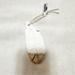 Free People Holiday | Free People Clay Feather Ornament | Color: Gold/White | Size: Os