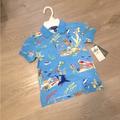 Polo By Ralph Lauren Shirts & Tops | Polo 4t Nwt Polo - Under The Sea | Color: Blue | Size: 4tb