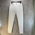 Michael Kors Jeans | Michael Kors Selma Skinny White Denim Jeans Petite 2 Cotton Pockets | Color: White | Size: 2
