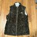 The North Face Jackets & Coats | North Face Women’s Reversible Faux Fur Vest With Pockets | Color: Brown/Cream | Size: Xs