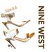 Nine West Shoes | Nine West Brodea Metallic Sandal | Color: Gold | Size: 8.5