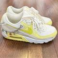 Nike Shoes | Nike Charmed Air Max Shoes | Color: White/Yellow | Size: 7