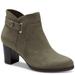 Giani Bernini Shoes | Giani Bernini Memory Foam Artemyss Booties Sage Suede Nwb | Color: Green | Size: Various