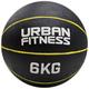 Loops 6KG 28.5cm Rubber Medicine Ball - At Home Weight Training Weighted Gym Ball