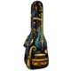 DragonBtu Ukulele Case Musical Instrument Golden Ukulele Gig Bag with Adjustable Straps Ukulele Cover Backpack