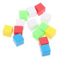 ifundom 800 Pcs Geometry Colored Blocks Preschool Classroom Supplies Manipulatives for Preschool Craft Cubes Math Cubes Educational Toys Teaching Aids Puzzle Plastic Primary School