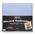 BCW 5-Count Clear 12-inch Toploader Record Album 9mm SNUG FIT Sleeve Holder