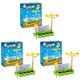 BESTonZON 3 Sets Planting Science Toys for Kids Science Kits Toys Science Kits for Kids Weather Lab Toys Weather Kit for Kids Stem Building Kit Plastic Puzzle Weather Station Child