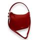 Nannini Firenze shoulder bag and shoulder bag 100% leather Linea Yvonne rt. 18041 37x8.5x28 cm, red, 37 x 8,5 x 28 cm