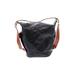 Marino Orlandi Leather Shoulder Bag: Black Bags