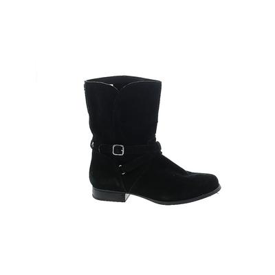 Koolaburra by UGG Boots: Black Solid Shoes - Women's Size 9 - Round Toe