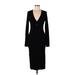Wilfred Casual Dress - Midi: Black Dresses - Women's Size Large