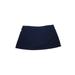 Lands' End Casual Mini Skirt Mini: Blue Print Bottoms - Women's Size 14 Petite