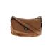 Coach Factory Leather Crossbody Bag: Pebbled Tan Solid Bags