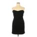 Urban Outfitters Casual Dress - Sheath Open Neckline Sleeveless: Black Solid Dresses - Women's Size X-Large
