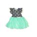 Dress - A-Line: Green Skirts & Dresses - Kids Girl's Size X-Large