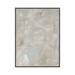 Theodore Alexander High-Water 1 by Shayna Goodman - Floater Frame Print on Canvas in Gray/White | 53.7 H x 40.7 W x 2.38 D in | Wayfair