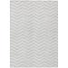 Gray 46 x 30 x 0.19 in Area Rug - Latitude Run® Condol Indoor/Outdoor Area Rug w/ Non-Slip Backing Polyester | 46 H x 30 W x 0.19 D in | Wayfair