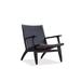 Wildon Home® Samira Ash Outdoor Lounge Chair Wood in Black | 29.13 H x 27.56 W x 28.35 D in | Wayfair 1507CC1150694418A0CD4E227793E5D6